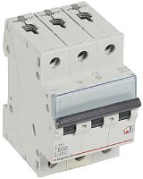 Выключатель автоматический Legrand TX3 6000 3п 50А B 6кА картинка